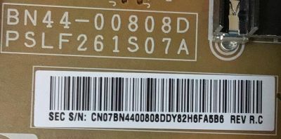 KIT DE TARJETAS PARA TV SAMSUNG MAIN BN94-10828A / BN41-02528A / BN97-10983B / FUENTE BN44-00808D / L65D6N_FSM / PSLF261S07A / PANEL CY-WK065HGLV1H / MODELO UN65KU6500FXZA FA01 / UN65KU6500FXZA / UN65KU6500F - Imagen 3